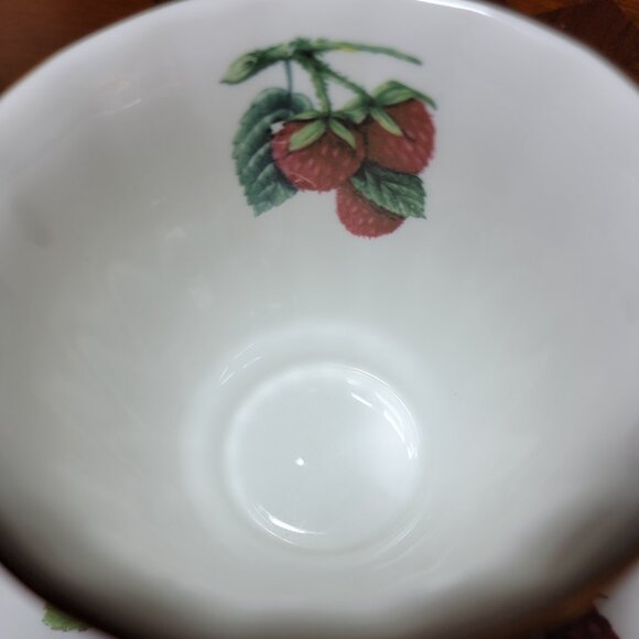 Crown Trent China Limited Fine Bone China Teacups and Saucers Set of 2 - Picture 5 of 7